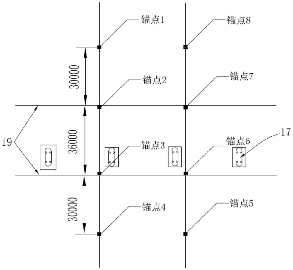 Installation and construction process for 1000-ton hoisting and transporting frame equipment