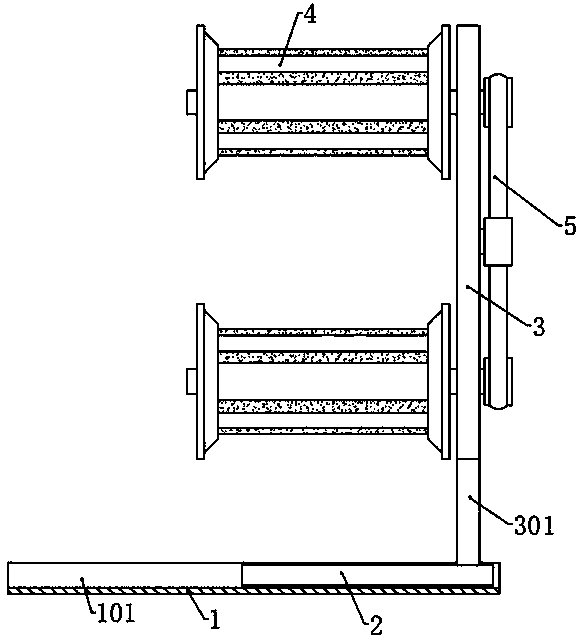 Bobbin device for textile machine