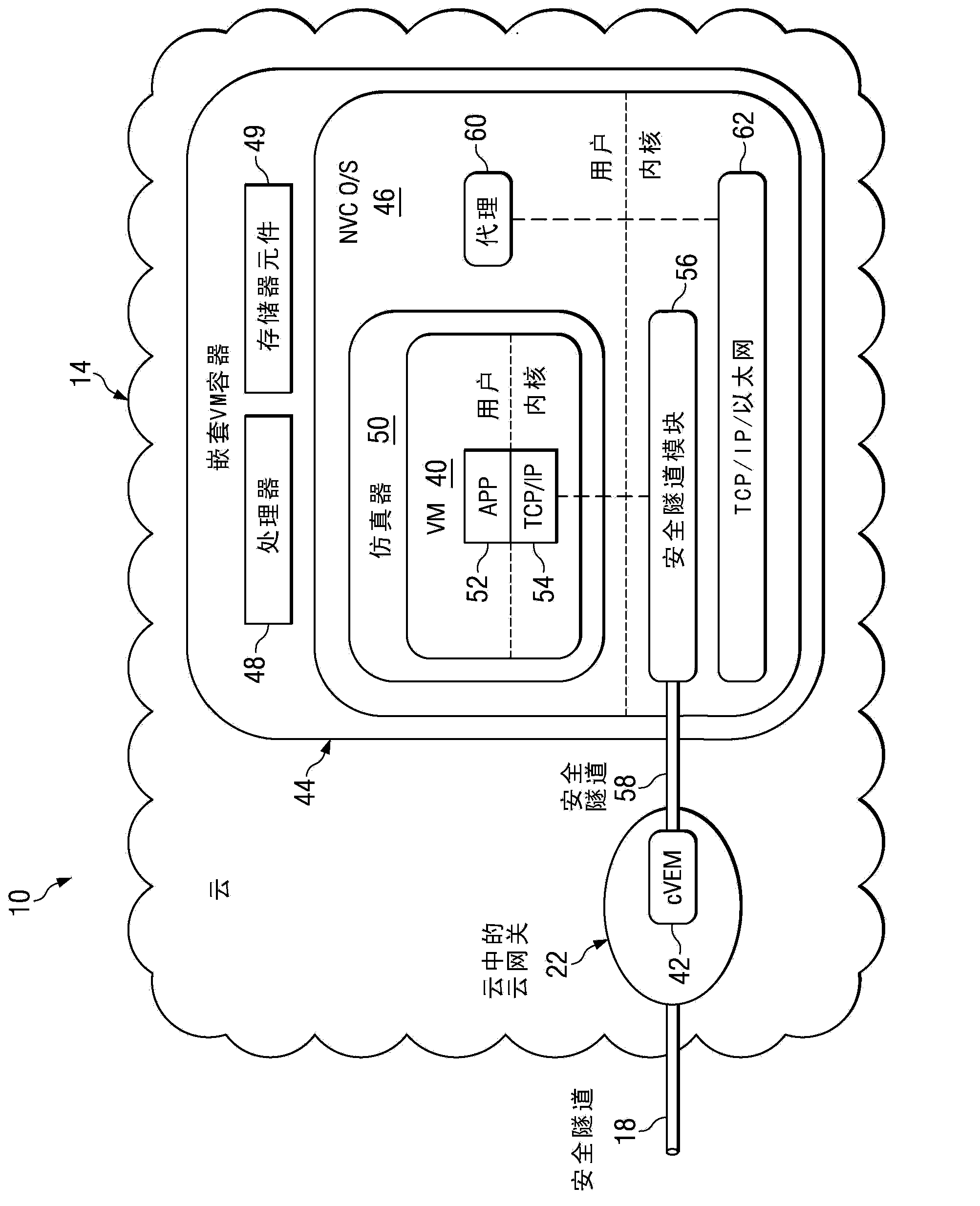 System and method for migrating application virtual machines in a network environment