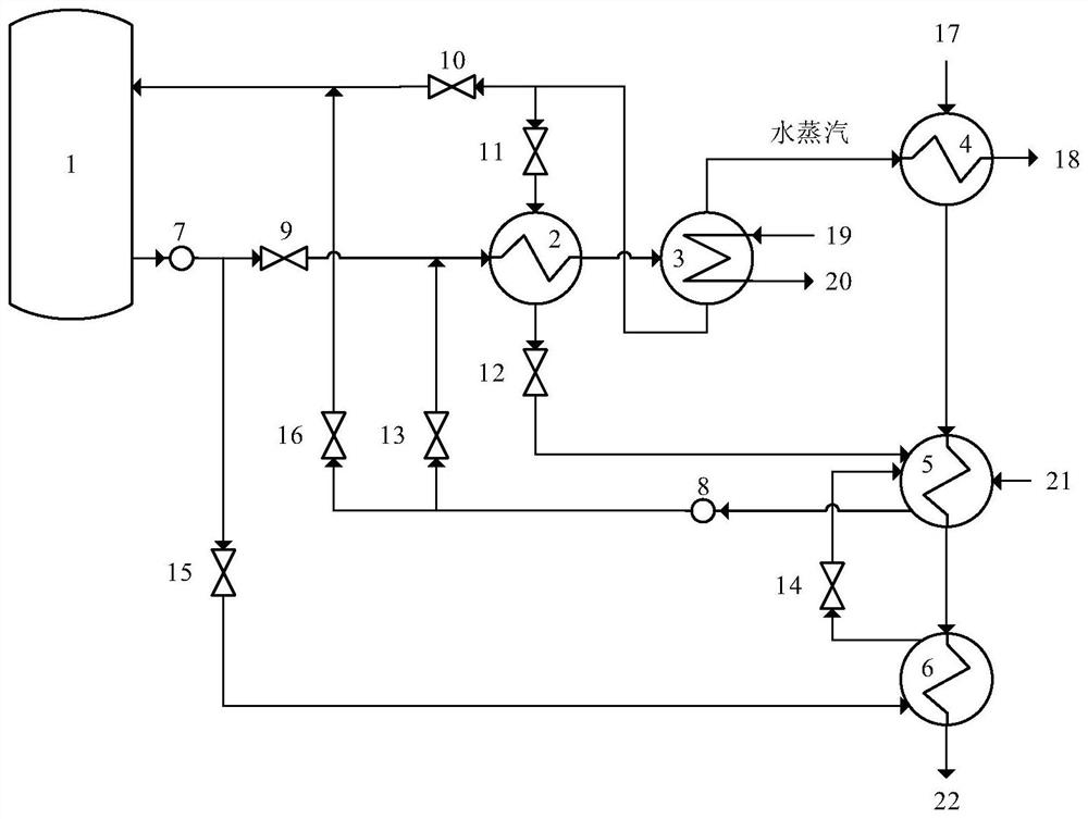 Absorption heat pump heat storage and heat release system for heating unit and its working method