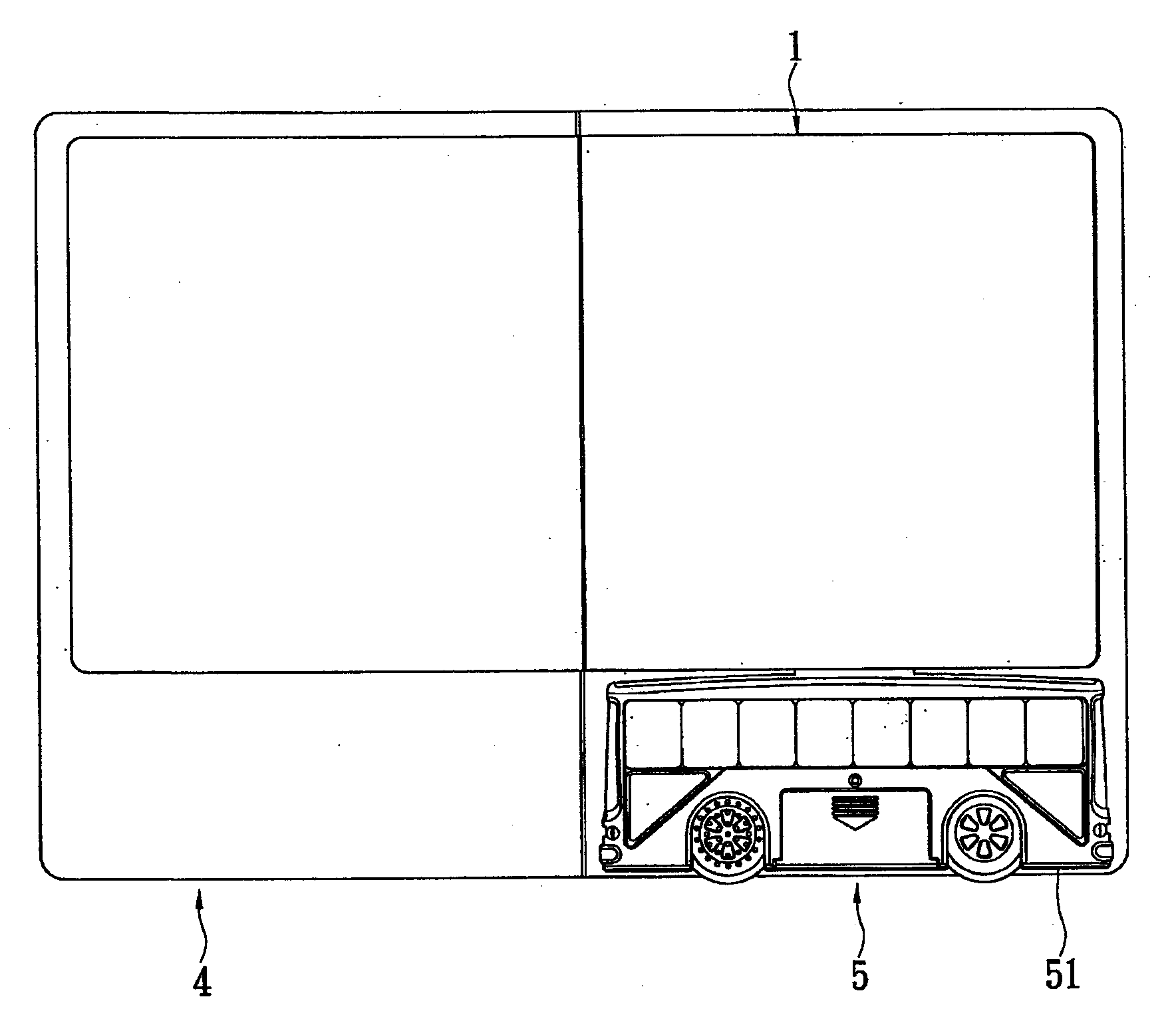 Automatic induction device for turning pages