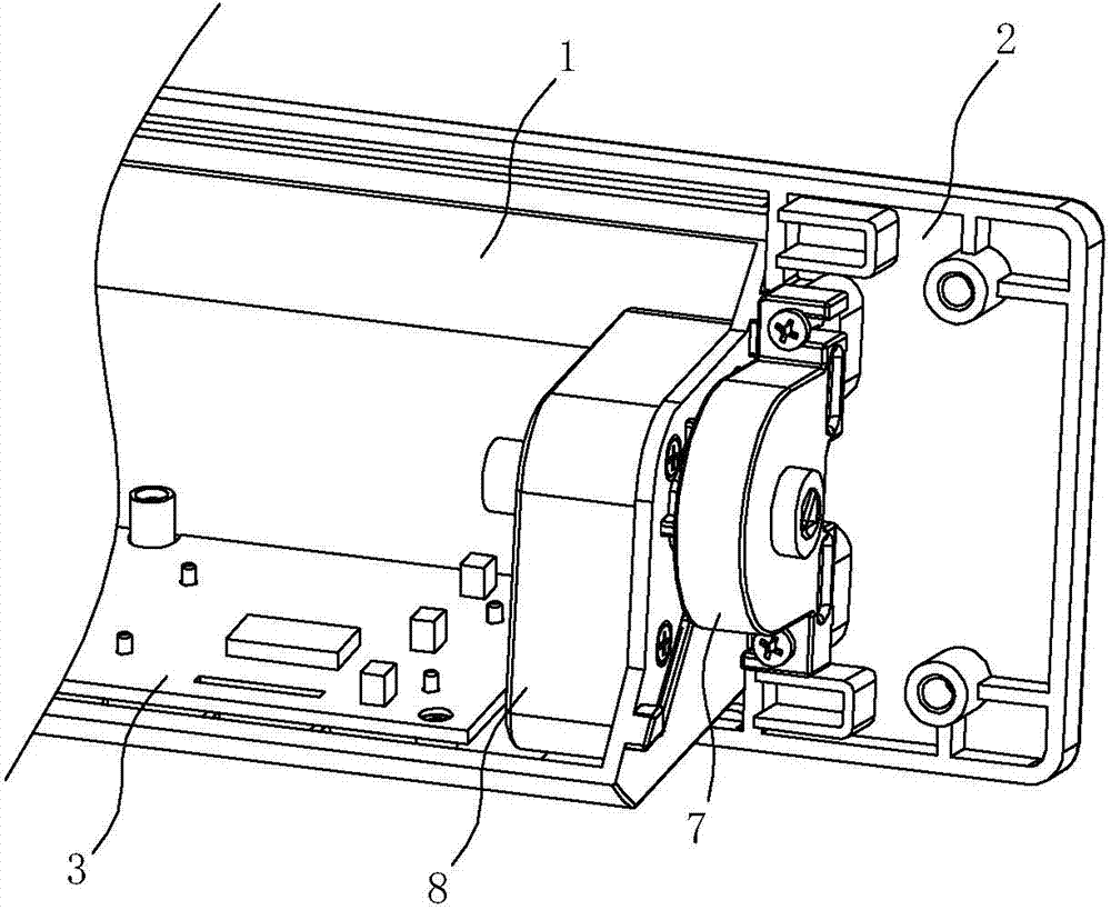 Panel device of strongbox cabinet