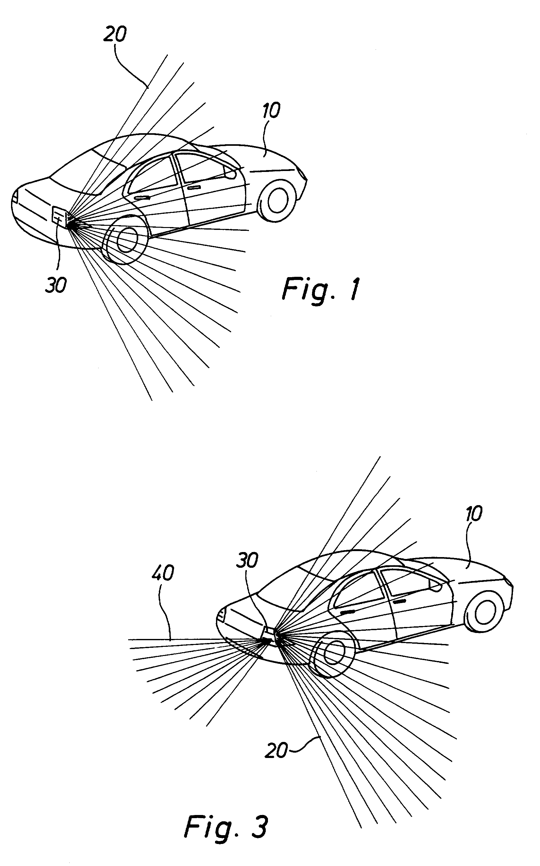 Three-dimensional perception of environment