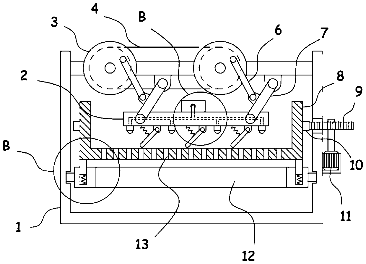 Efficient sand screening device for bridge construction