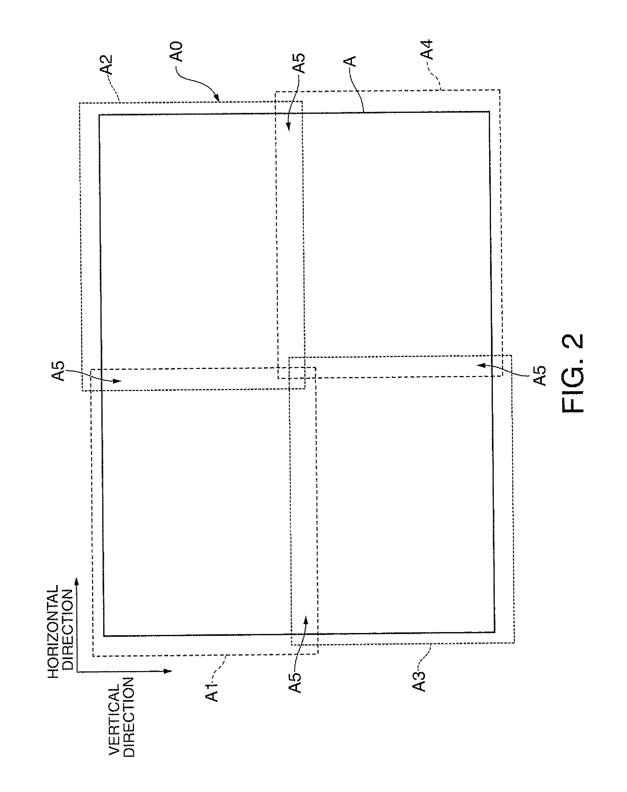 Correction information calculating device, image processing apparatus, image display system, and image correcting method including detection of positional relationship of diagrams inside photographed images