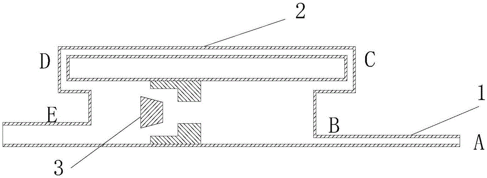 Serial two-way throttling stub pipe mechanism and throttling method thereof