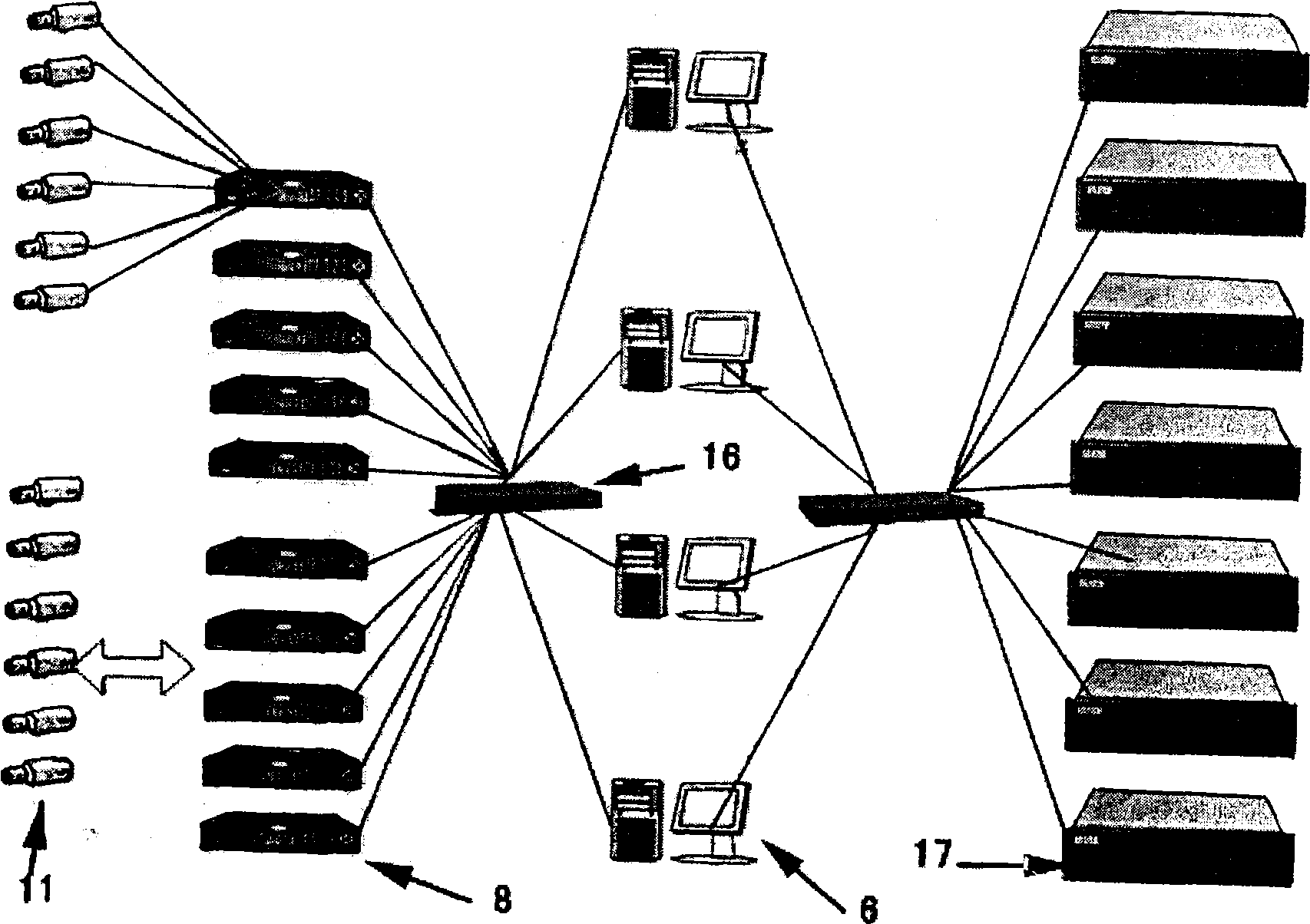 Intelligent monitoring dynamic alarm system of anti-technical net