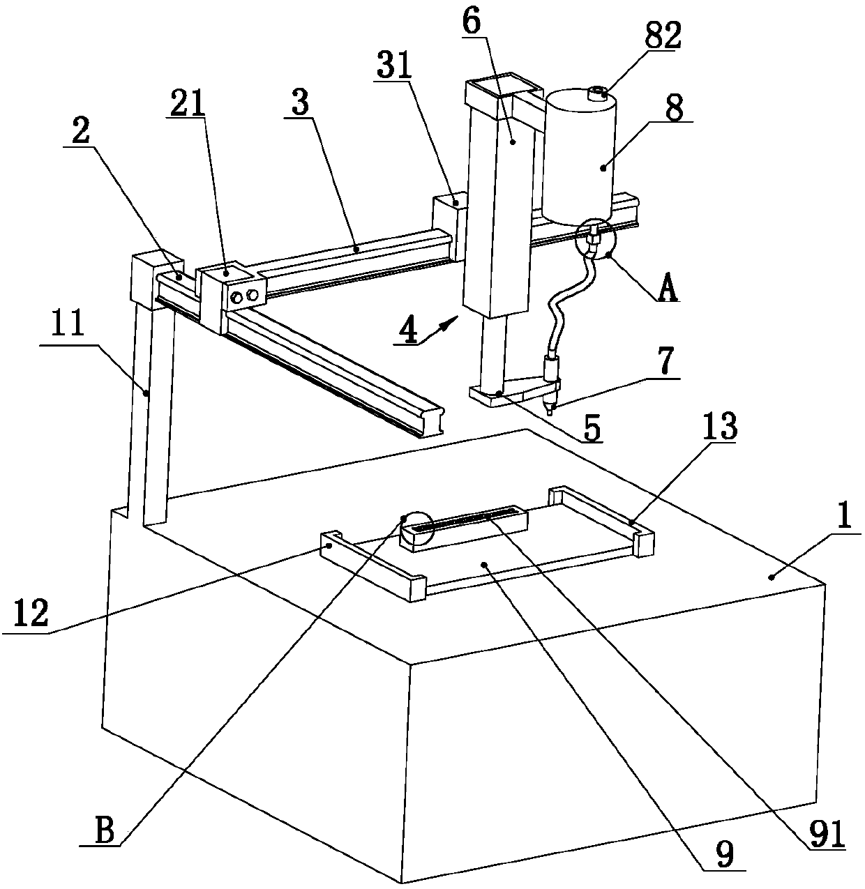 Method for conducting three-proofing work on memory