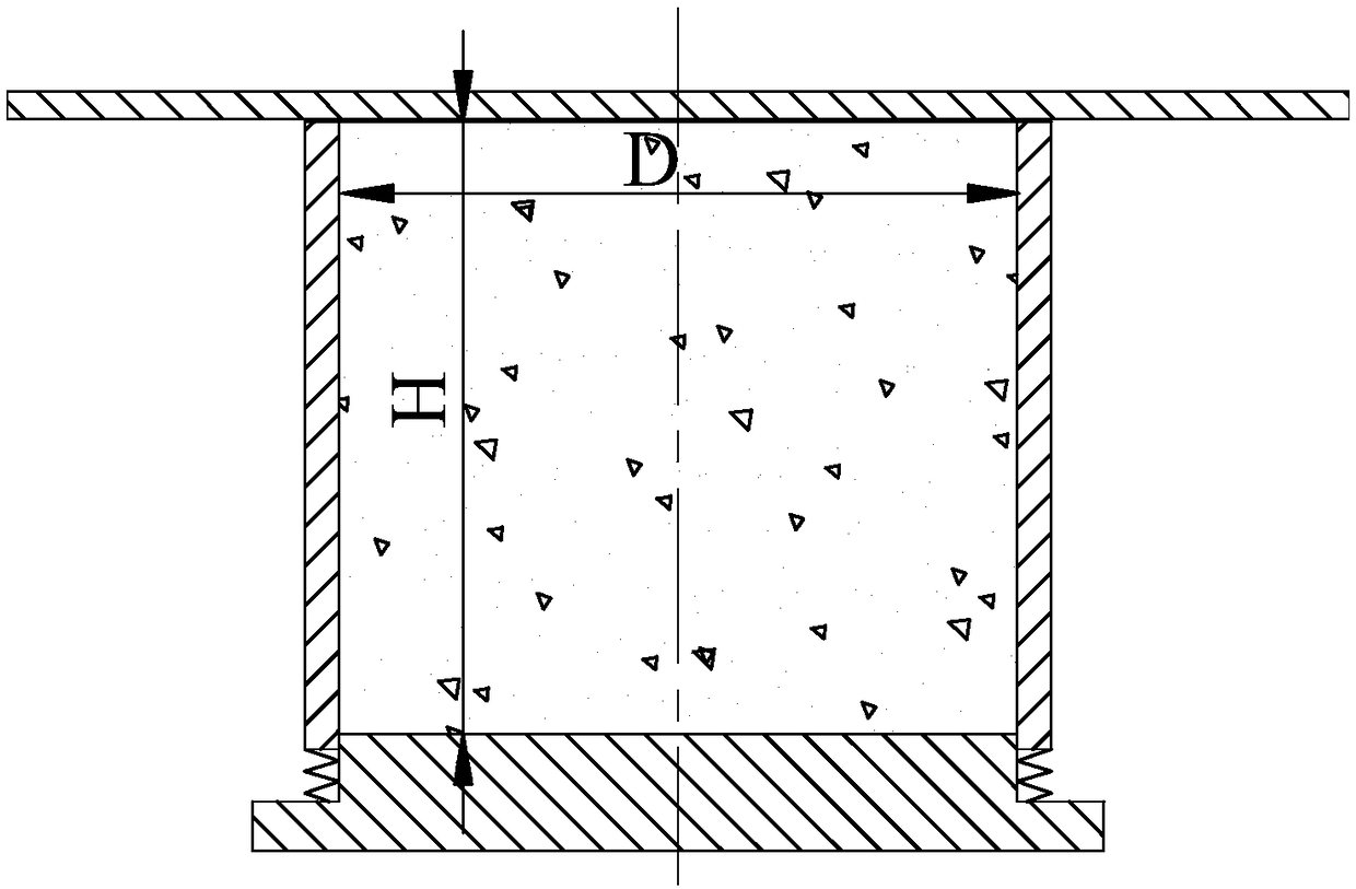 Soil-structure contact surface test soil container