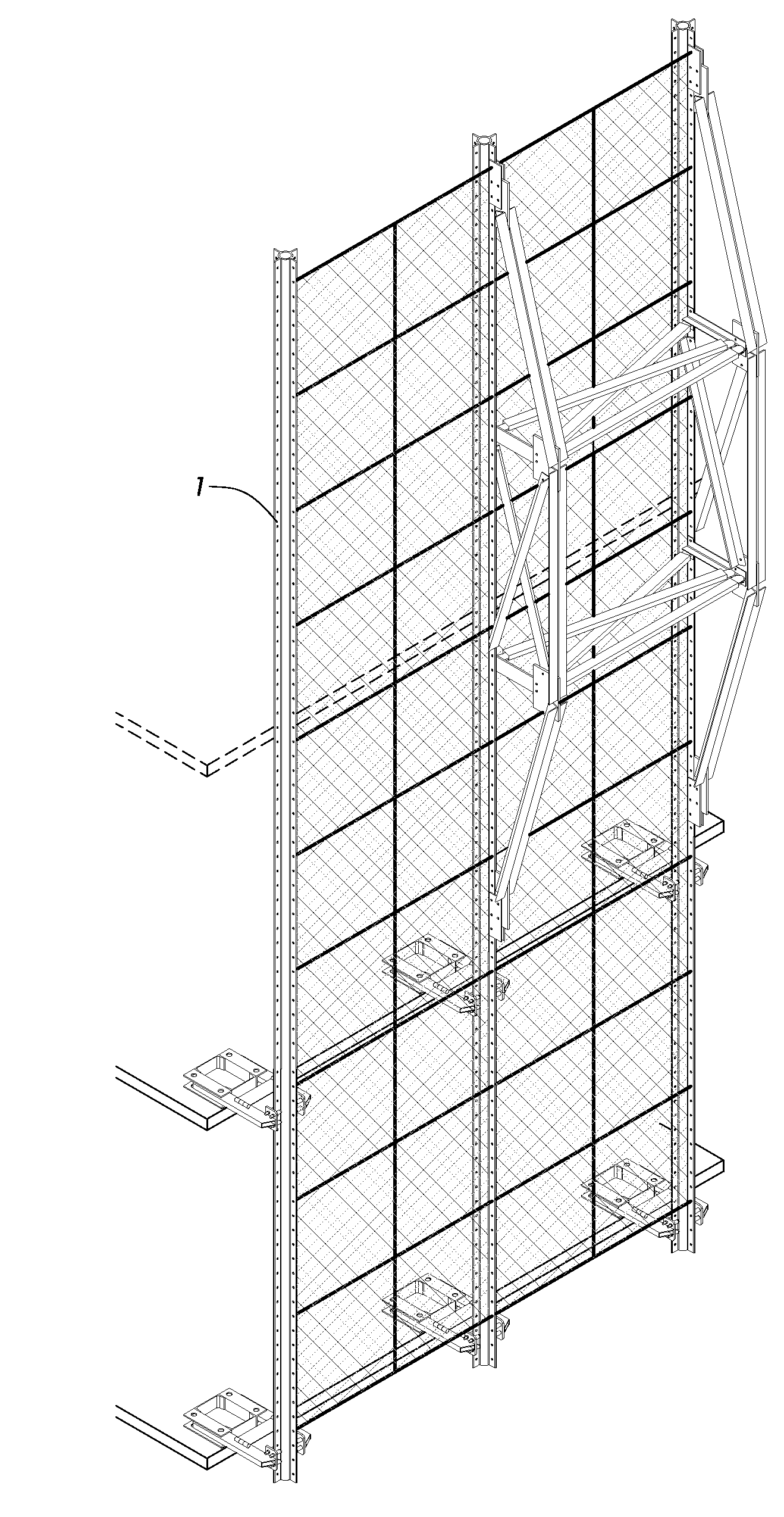 Safety Barrier Netting System