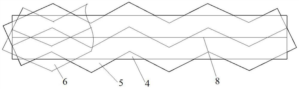 A kind of additive manufacturing method of continuous fiber unidirectional prepreg tape