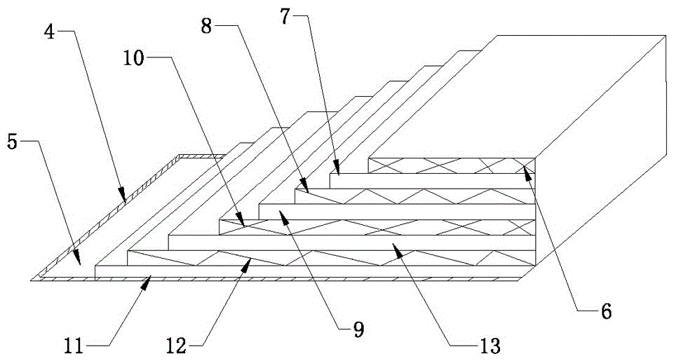 Nanometer composite functional polymer fiber woolen fabric