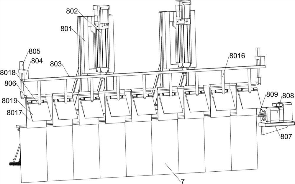 Anti-adhesion live fish freezing equipment convenient to store