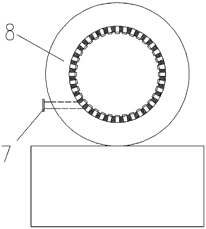 A dedicated rotary kiln for pyrolysis oxidation of solid waste salt