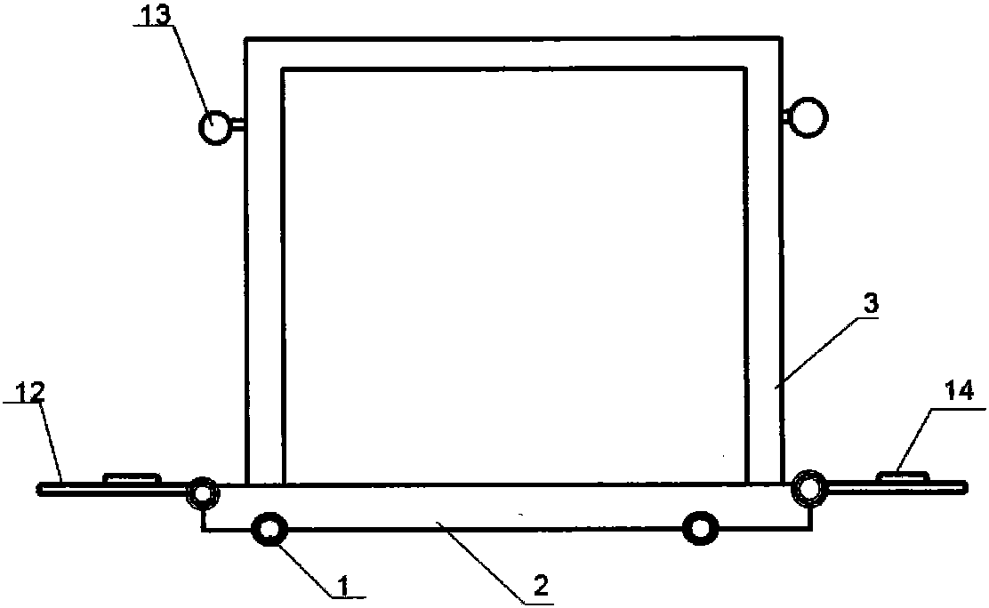 A lung puncture fixture