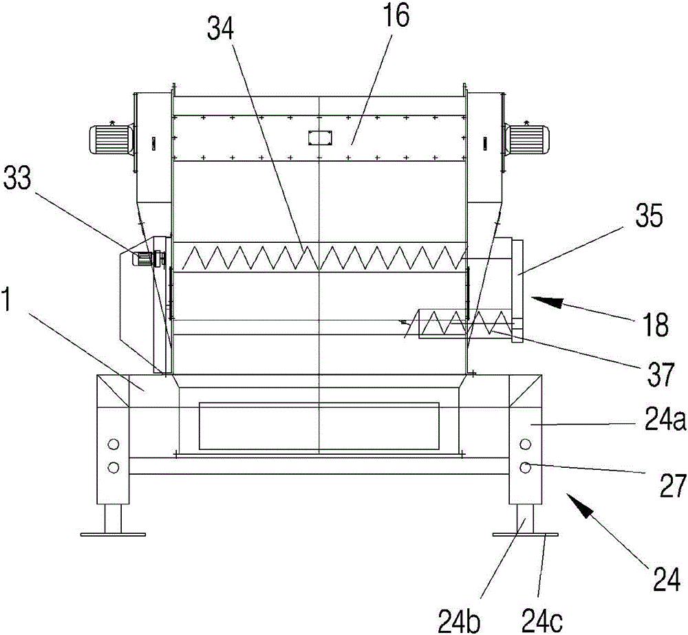 Efficient combined sieve for wheat