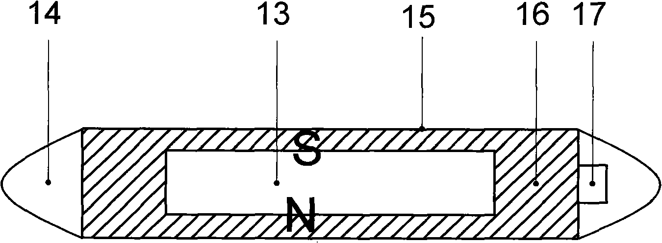 Gravity-buoyancy continuous-circulating generator with buoy-type piston