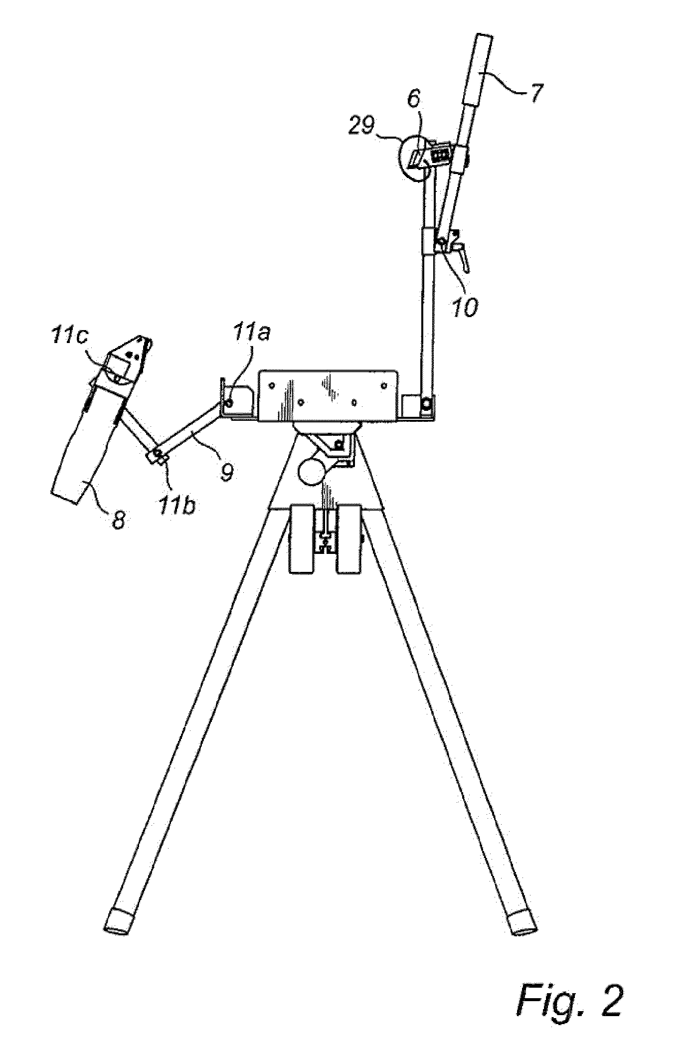 Work bench for cutting a tube and method using such work bench