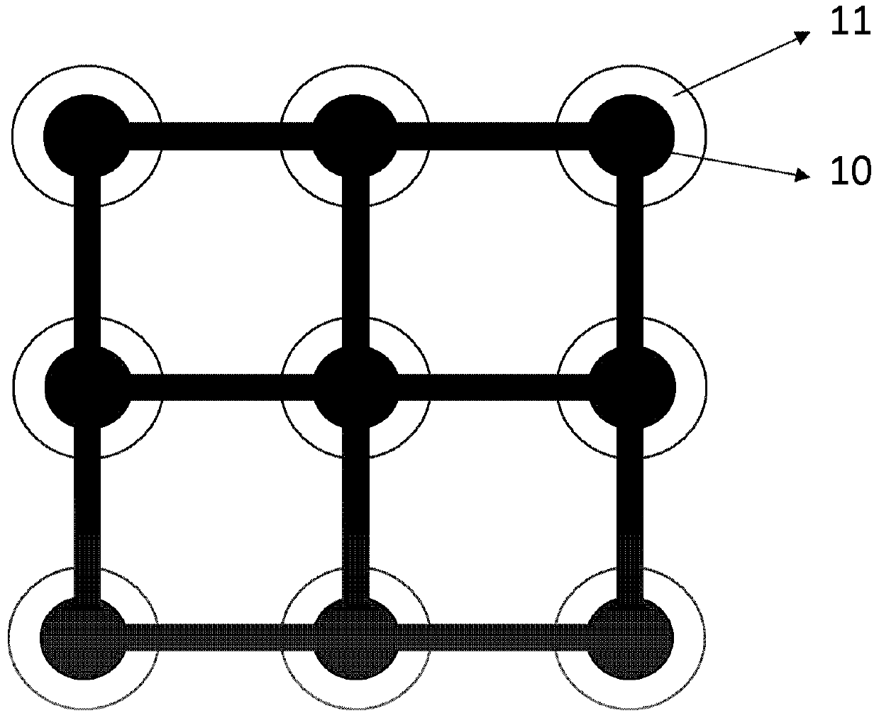 An electret capacitive ultrasonic sensor and its manufacturing method