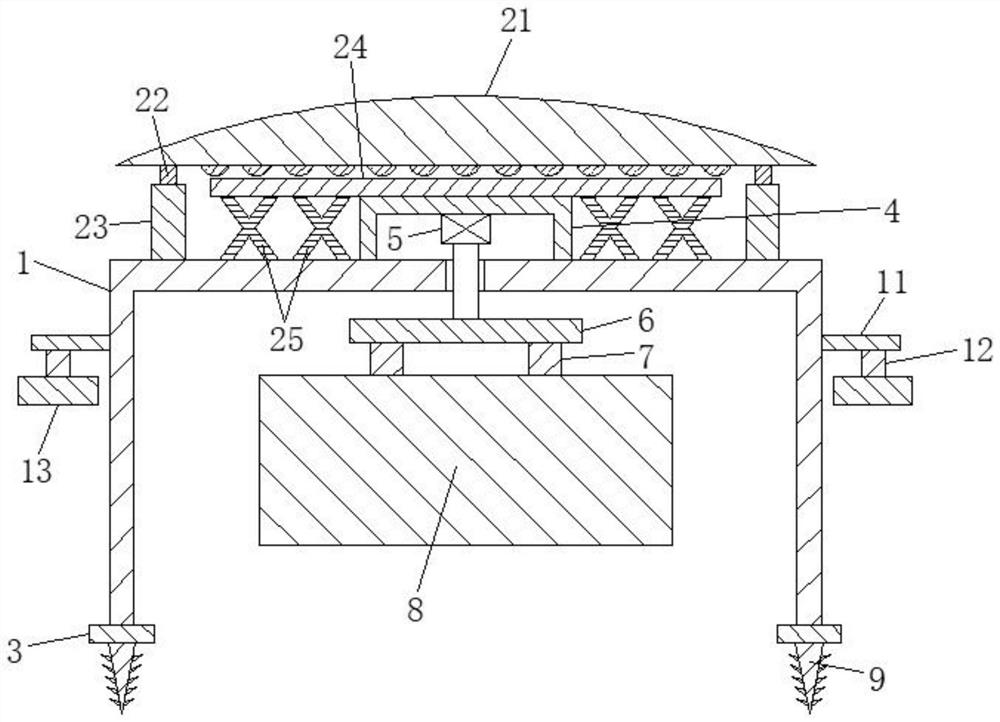 Electromagnetic heater with protection mechanism for oil well