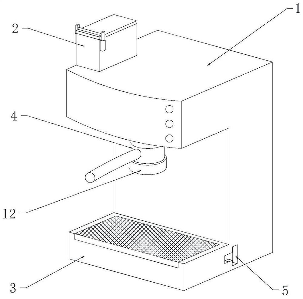 Honey beverage machine with protection function