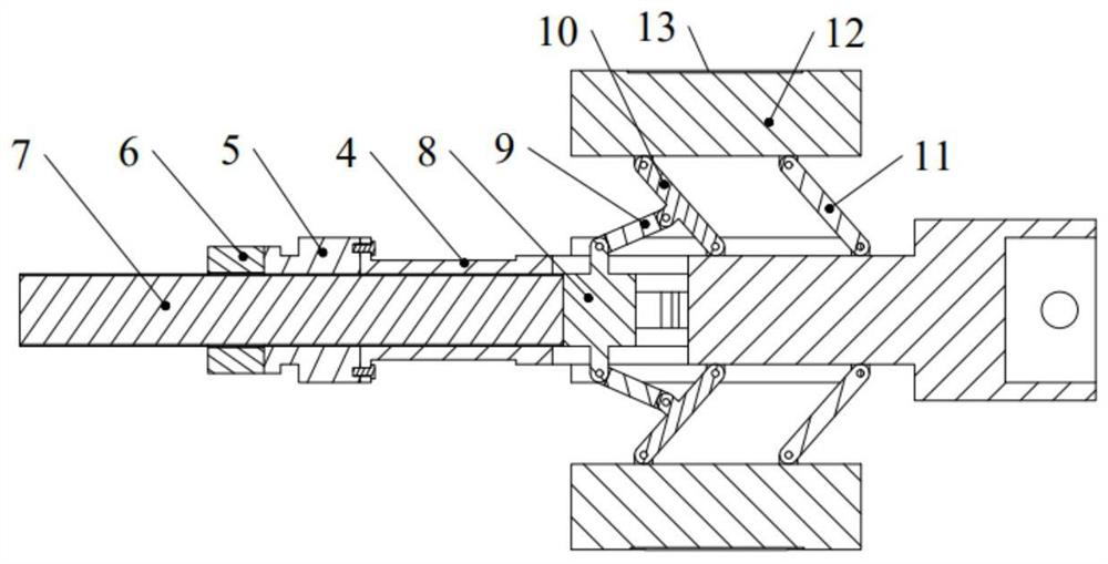 Multi-sensor fusion pipe fitting bending forming state real-time monitoring device