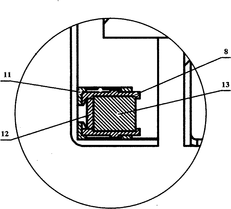 Cooperation apparatus of permanent-magnetic door lock of power distribution cabinet of machining center