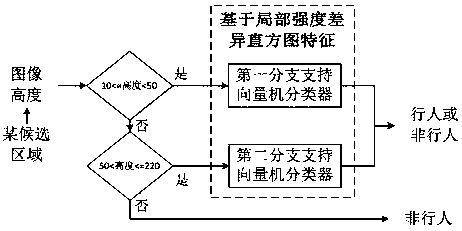 Selective search and machine learning classification far-infrared pedestrian detection method