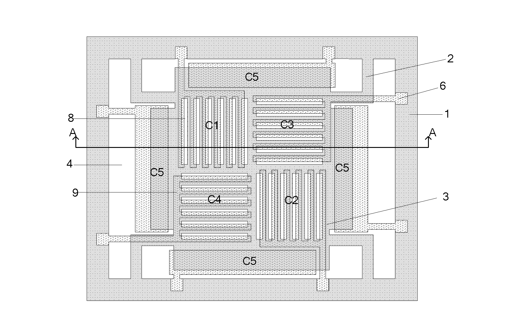 MEMS (micro electro mechanical system) triaxial acceleration transducer and manufacture method thereof