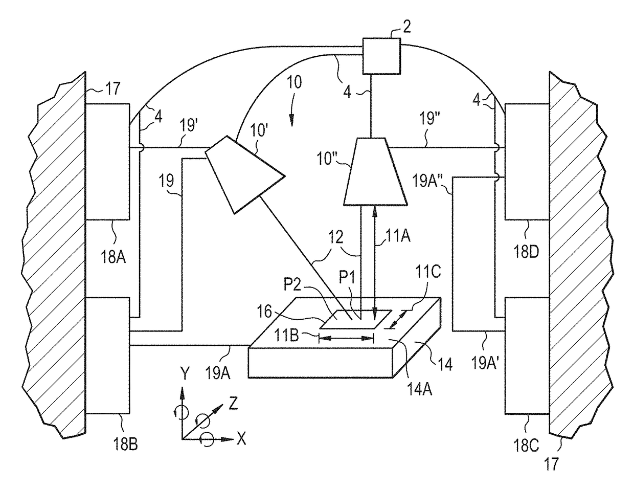 Method and apparatus for preparing a surface for bonding a material thereto