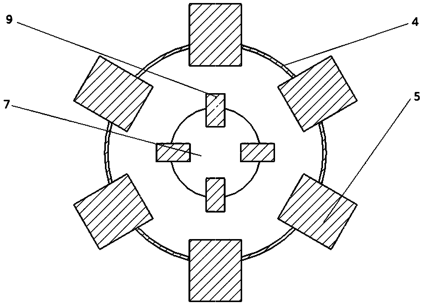 Energy collection and storage system and method based on magnetic suspension flywheel