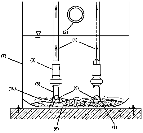 Intelligent anti-silting integrated pump station and use method thereof