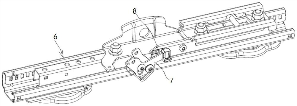 An unlocking force and stroke adjustment mechanism