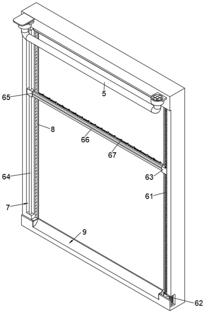 Anti-fog glass window based on electromagnetic heating