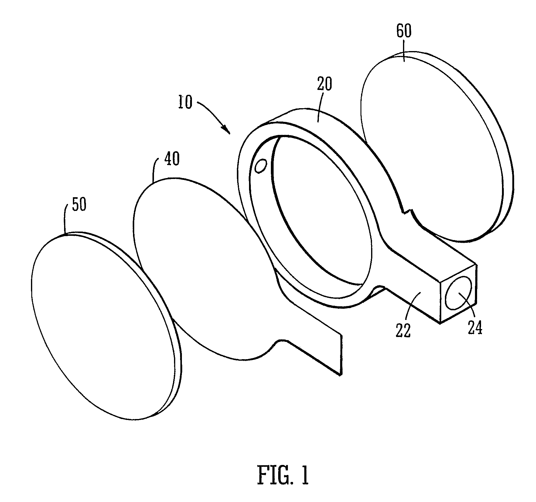 Variable focus lens and spectacles