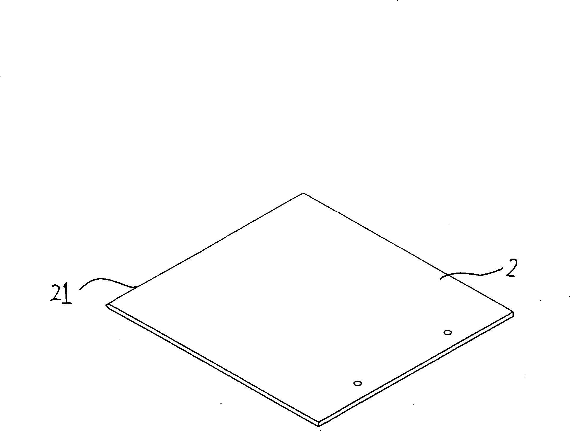 Land parcel transferring device for retaining soil construction and method for using the same to transfer land parcel