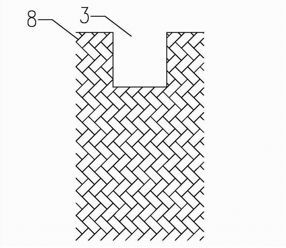 Foundation pit support and water stop integrated structure and construction method thereof