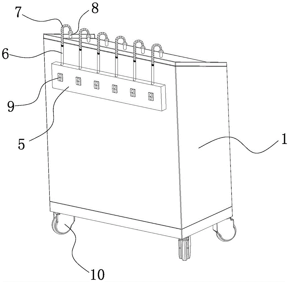 Heating deodorant shoe cabinet