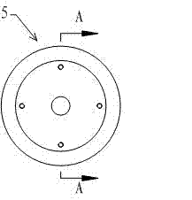 Roll grinder for grinding guide rolls of aluminum foil processing equipment