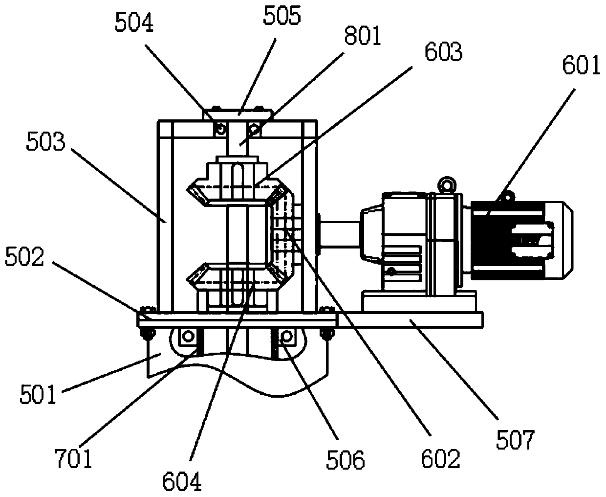 Novel crystallization kettle capable of improving evaporative crystallization efficiency