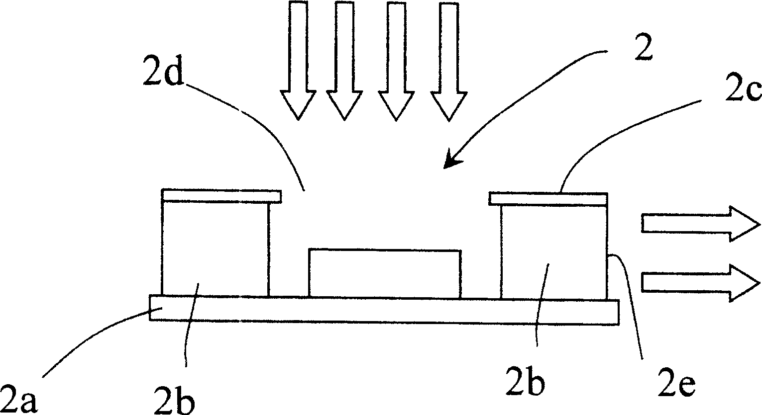 Airflow generating structure and the device thereof