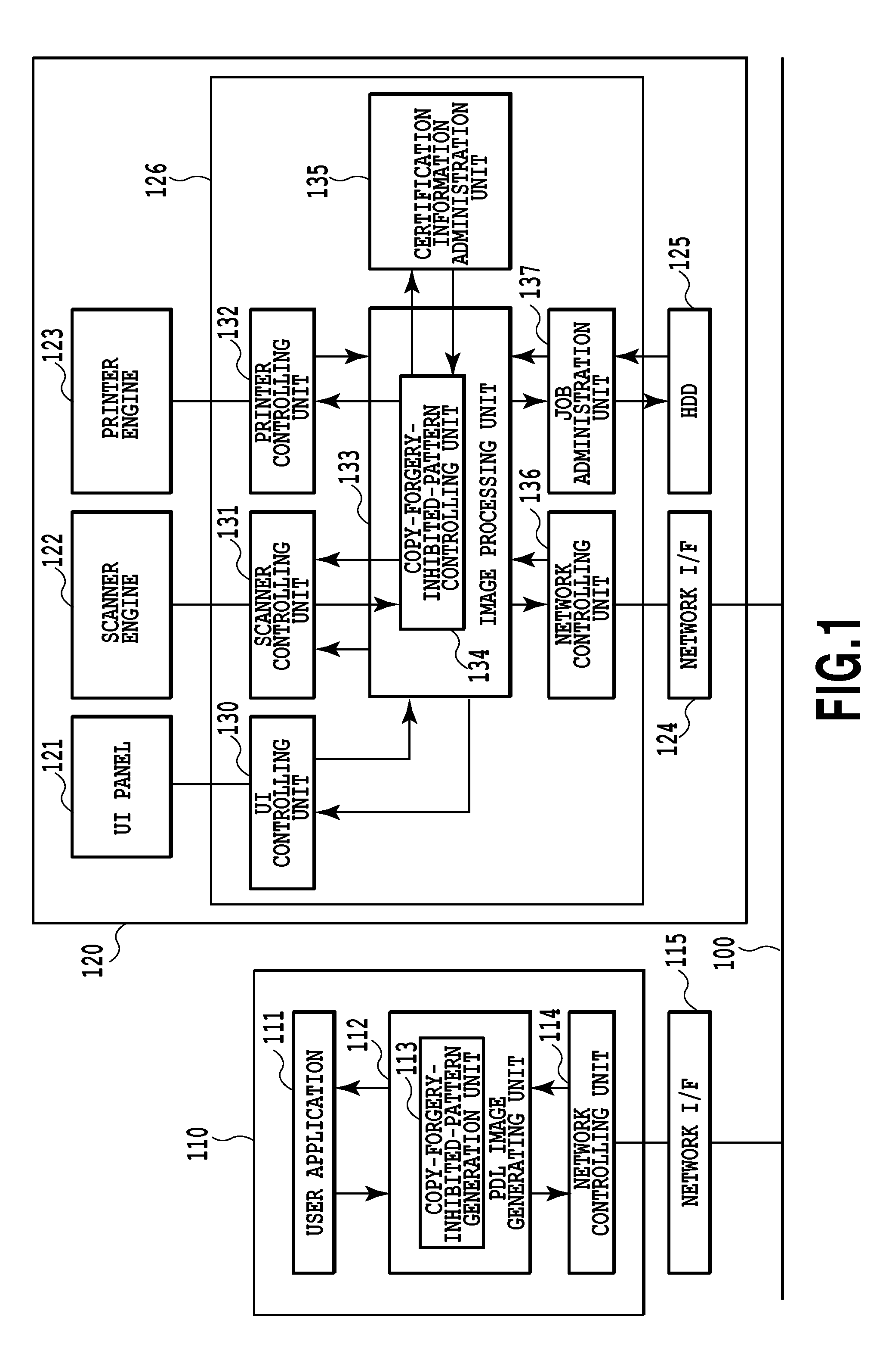 Device of connecting data of document and method of connecting same