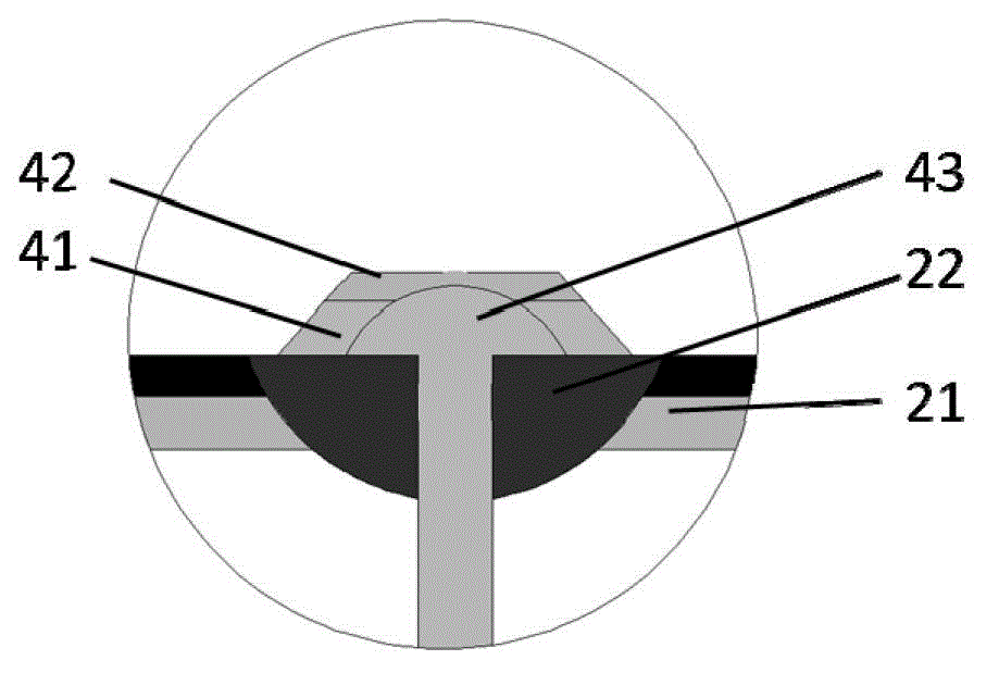 Manufacturing method for crystalline silicon solar MWT (metallization wrap-through) cell and manufactured cell