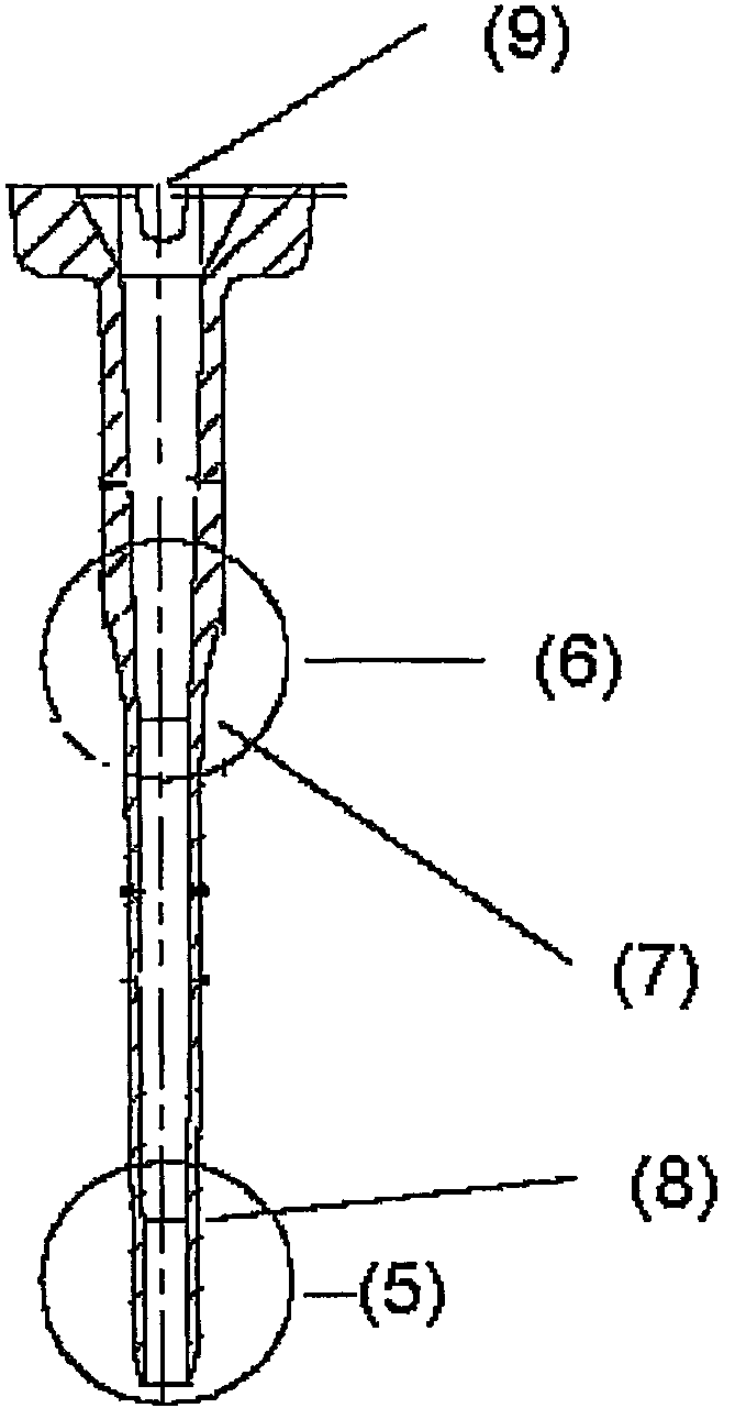 Injection moulding of a catheter