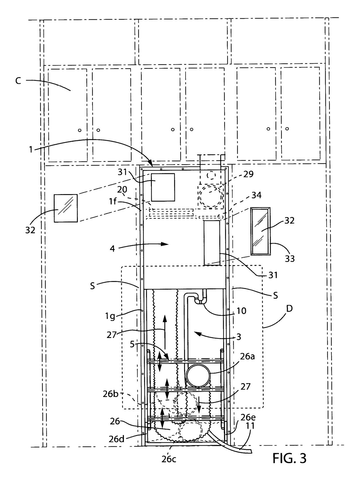 Condensate and lint separator within a gaseous fluid exhaust system of a clothes dryer