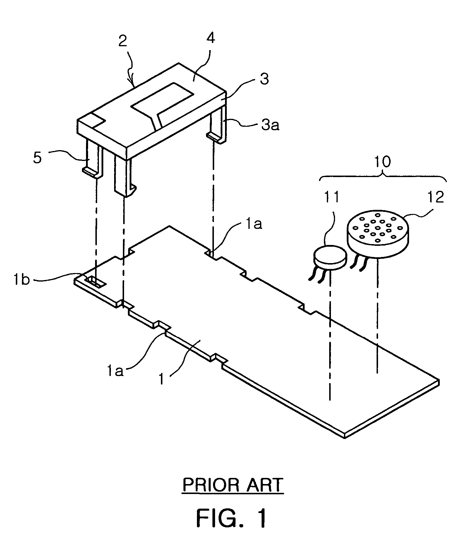 Built-in antenna module of wireless communication terminal