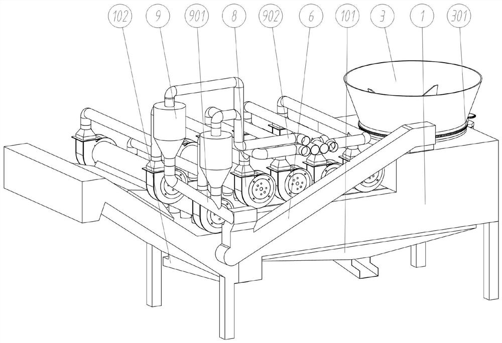 Intelligent-control peanut vine film-removing rubbing and cutting machine with automatic feeding function