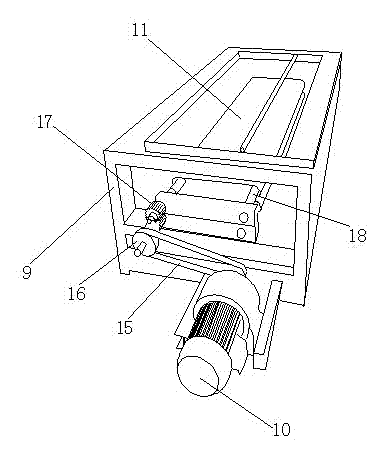 Wool milling, rubbing and winding integrated device