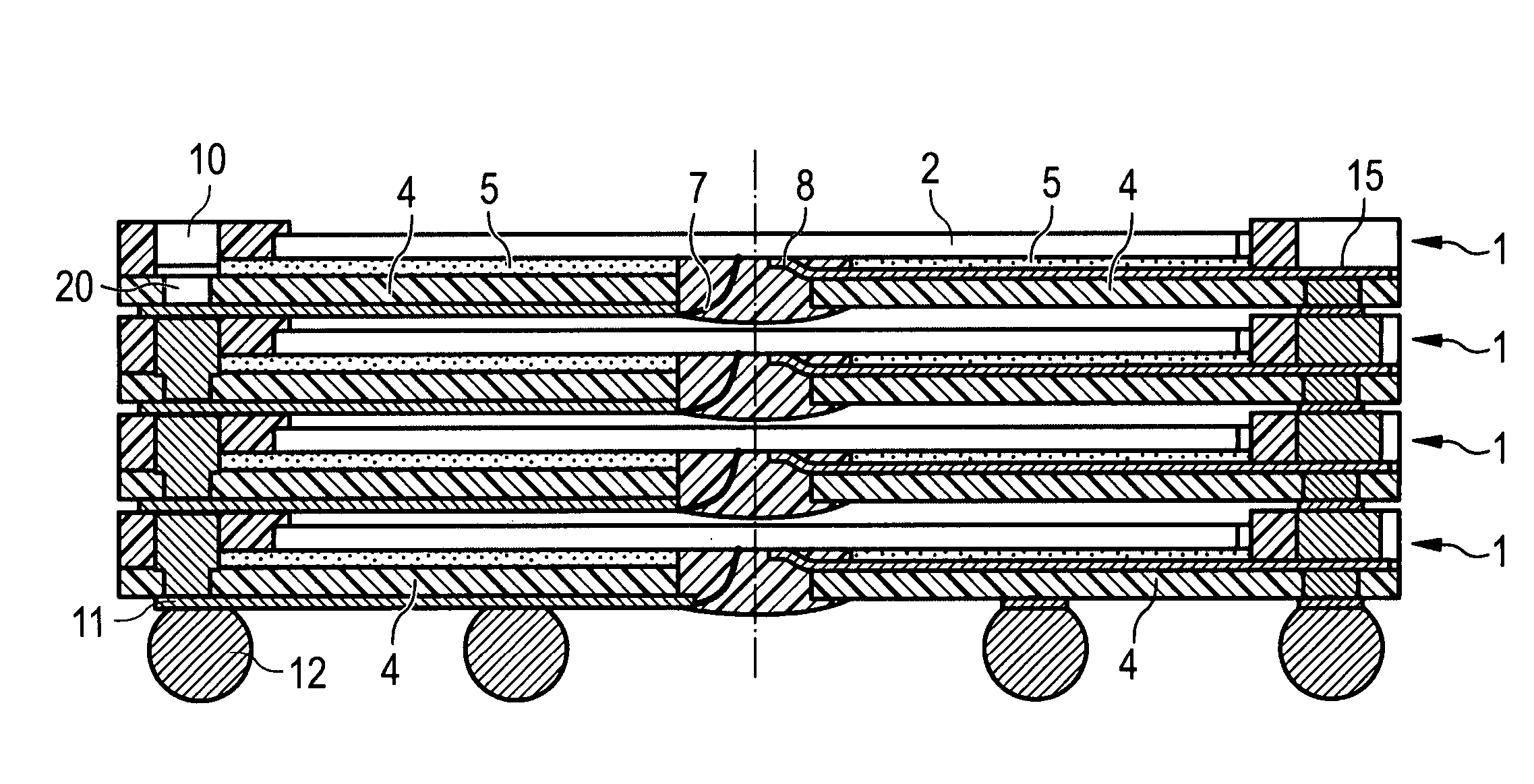 Stackable single package and stacked multi-chip assembly