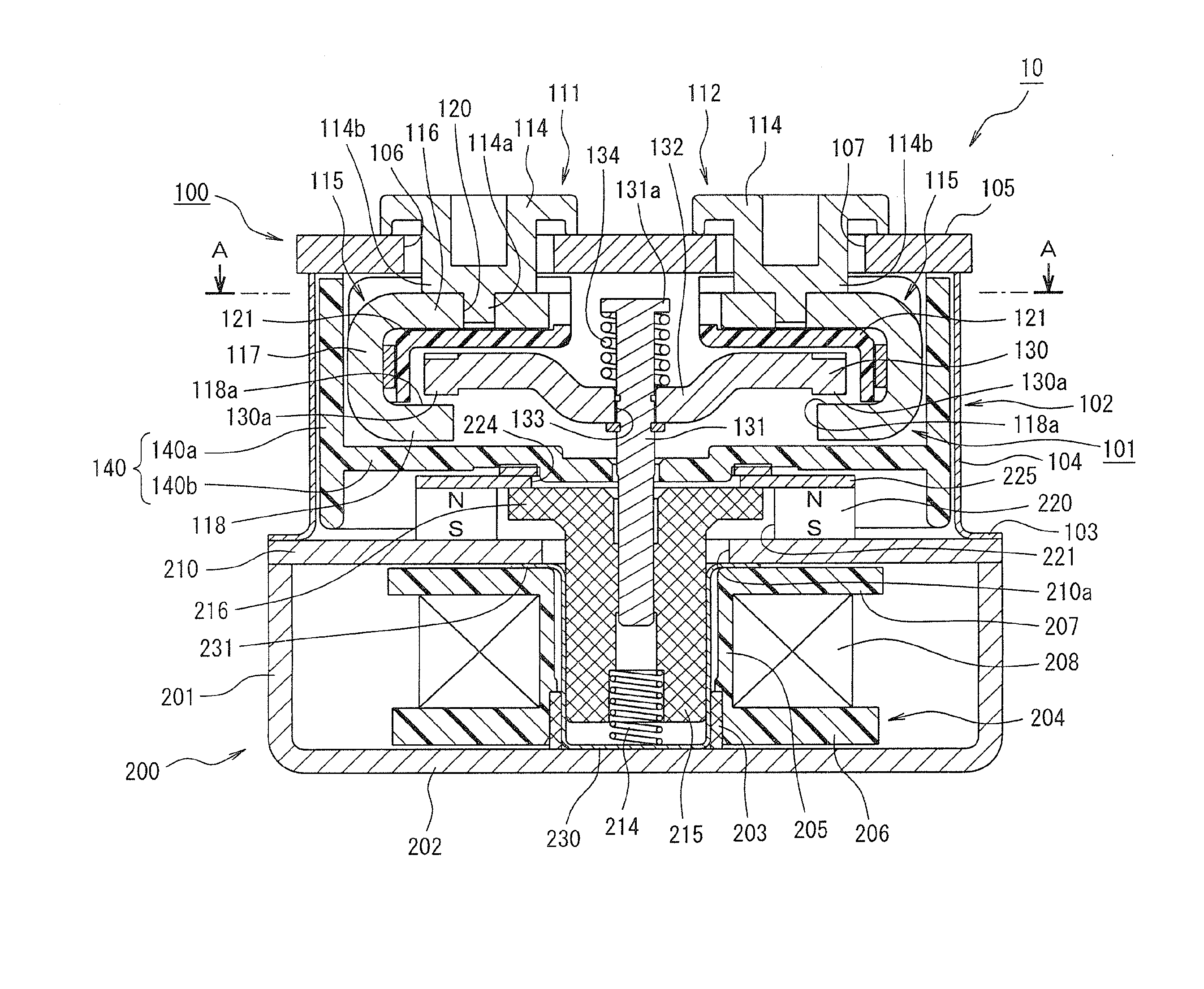 Electromagnetic contactor